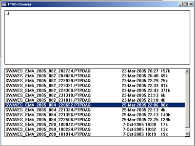 Selecting a file via the Windows chooser